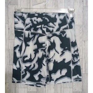 Cycle House‎ Biking Shorts Pull On Activewear Black White Womens Medium